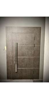 НАШІ РОБОТИ Вхідні двері металеві в квартиру з МДФ накладками